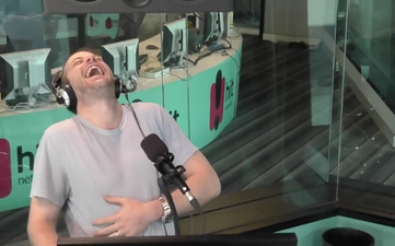 WATCH: These radio presenters stumbled upon the soundest man on the planet