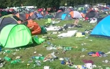 WATCH: Footage shows the state of the Electric Picnic campsite after everyone had left