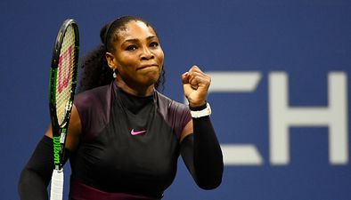 Roger Federer has defeated Serena Williams in a historic tennis match