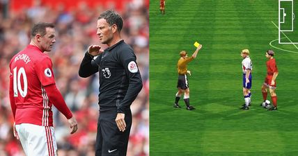 Everyone made the same joke about Wayne Rooney’s foul on Claudio Bravo