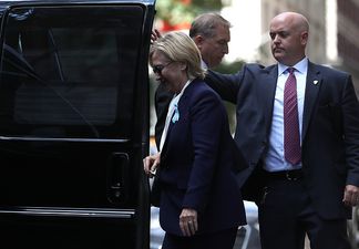 VIDEO: Hillary Clinton appeared to faint at the 9/11 ceremony in New York