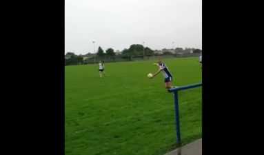 WATCH: GAA player in Kerry scores last-gasp equaliser with Maurice Fitzgerald-esque sideline ball