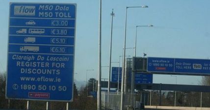 Bad news for motorists as M50 tolls set for significant price hike