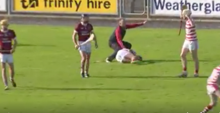 WATCH: Injured GAA player makes a miraculous recovery after hearing final whistle