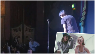 WATCH: This Irish comedian tried to “flirt badly” with Sansa Stark at a gig last night