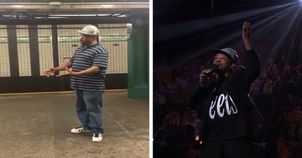 WATCH: Amazing singer on New York subway goes viral, performs live on James Corden’s show
