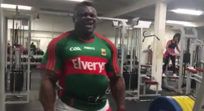 WATCH: This man will be easily the most ripped Mayo fan watching the All-Ireland Final