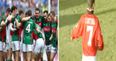 PIC: The rarely-seen Eric Cantona Mayo jersey was spotted at Croke Park on Sunday