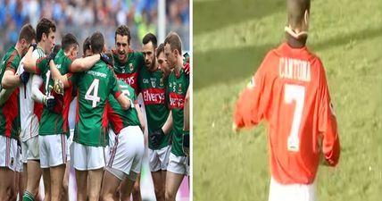 PIC: The rarely-seen Eric Cantona Mayo jersey was spotted at Croke Park on Sunday