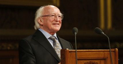 President Michael D Higgins has a cosy secret and we finally have proof