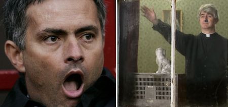 PIC: Premier League uses a very unfortunate image of Mourinho to promote the Man Utd match