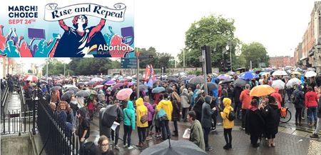 PICS: Thousands of people turnout for the pro-choice 5th annual March For Choice in Dublin
