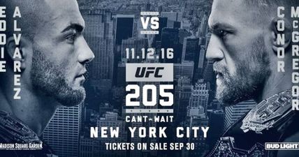 Here are the cheapest ways to get to NYC to watch Conor McGregor vs Eddie Alvarez