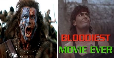 The 10 films with the all-time highest death count is genuinely surprising