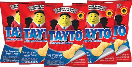 WIN the chance to have your face immortalised on a packet of Tayto