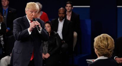 Donald Trump certainly came out swinging in last night’s Presidential debate