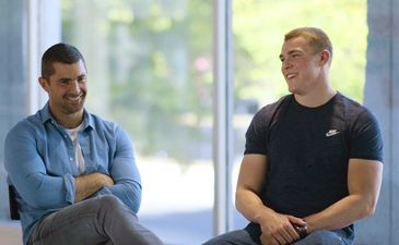 WATCH: Rugby legend Rob Kearney and rising star Garry Ringrose reveal some Leinster squad secrets