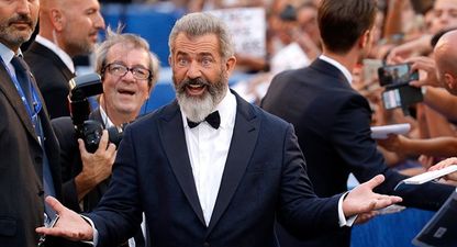 PIC: Mel Gibson was spotted at the top of a mountain in Wicklow at the weekend