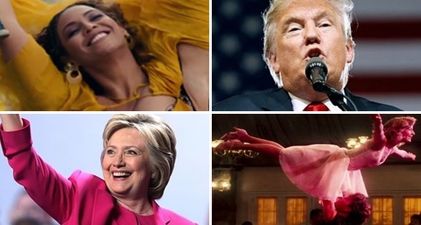 WATCH: The US presidential election circus summed up in two strangely wonderful clips