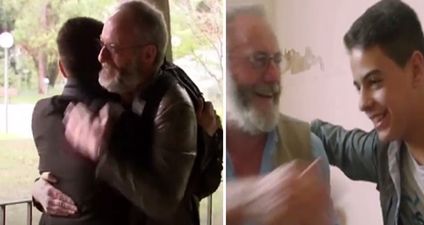 WATCH: Liam Cunningham flew to Germany to pay a surprise visit to a teenager who fled Syria