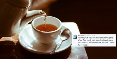 Man live tweets epic 11-hour struggle to make a cup of tea with a Wi-Fi kettle