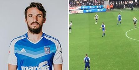 WATCH: Ireland’s Jonathan Douglas laughs off this funny video of himself ‘playing like your dad’