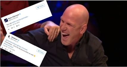 The astounded reaction to Paul O’Connell’s legendary answer on A Question of Sport