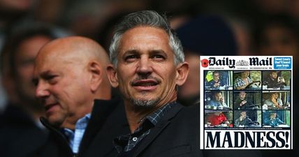 PIC: Gary Lineker leads criticism of Daily Mail for sensationalist front page about ‘foreign truckers’