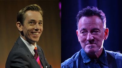 The Late Late is going to London to meet Bruce Springsteen, almost 30 years after last leaving Ireland