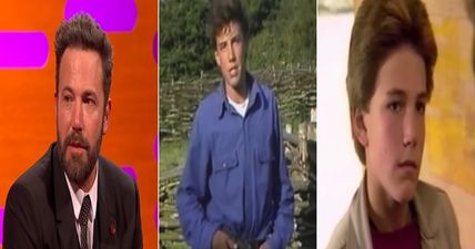 WATCH: Ben Affleck recalls his time as a child TV presenter in England