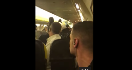 WATCH: Four passengers arrested after violent fight on Ryanair flight