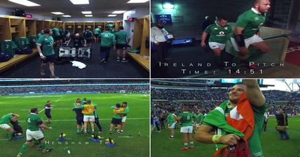 WATCH: Drink in Ireland’s historic victory over the All-Blacks with some brilliant behind the scenes footage