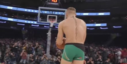 WATCH: Conor McGregor nails the perfect jump shot at Madison Square Garden