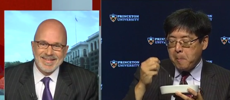 WATCH: Polling expert keeps promise to eat bugs live on TV following Trump win