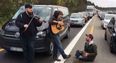 WATCH: Trad band get stuck in a traffic jam, decide to record a deadly video instead
