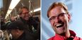 WATCH: Irish fans in Austria serenade the world’s best Jürgen Klopp lookalike on the train