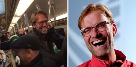 WATCH: Irish fans in Austria serenade the world’s best Jürgen Klopp lookalike on the train