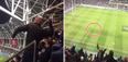 WATCH: Marvel at this paper airplane thrown from the stands in the Aviva that lands on the pitch