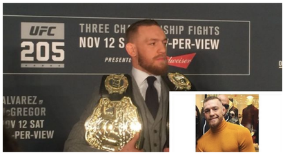 PICS: Girl sees funny side after Conor McGregor crops her out of her own photo