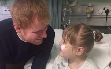 WATCH: Ed Sheeran visiting a sick child in hospital will make your day