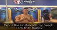 WATCH: Footage surfaces of Cristiano Ronaldo’s amazing dressing room speech after the Euro 2016 final