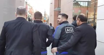 VIDEO: 5-year-old taunts the All Blacks in Dublin city centre