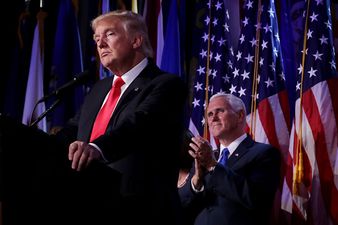 Donald Trump claims the Hamilton cast ‘harassed’ poor Mike Pence last night