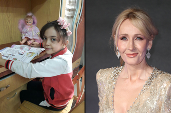 J.K. Rowling tweets 7-year-old child who reaches out from war-torn Aleppo