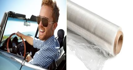 PIC: One of the oldest pranks in the book was carried out on car in Kildare overnight