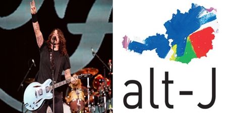 Foo Fighters and Alt-J are playing at a 3 day festival that’s really cheap