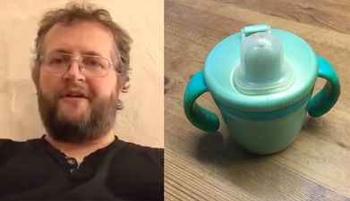 Father’s incredible quest to replace autistic son’s little blue cup reaches amazing conclusion