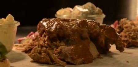 PIC: The queue in Dublin for free barbecue was absolute massive