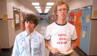 WATCH: There was a mini Napoleon Dyanamite reunion recently