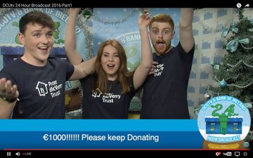 WATCH: Instead of sleeping these Irish students raised €10k in one night